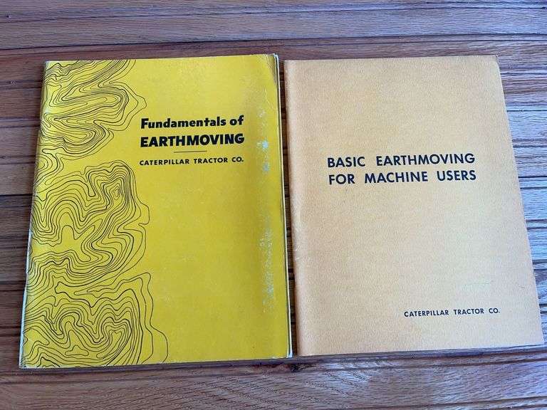 (2) Caterpillar Earthmoving Manuals image