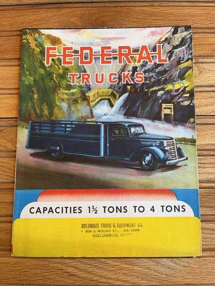 Federal Trucks Sales Literature image
