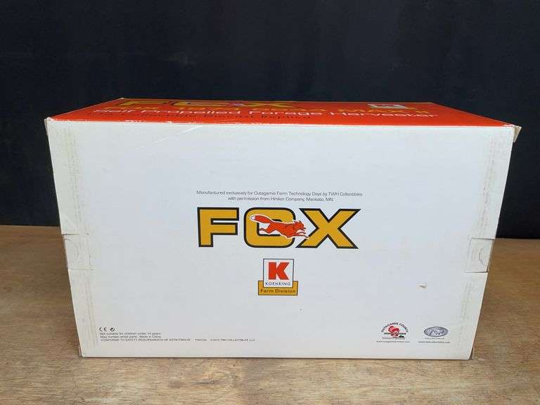 1/16 Fox 6644 Forage Harvester NIB TWH - Aumann Auctions, Inc.