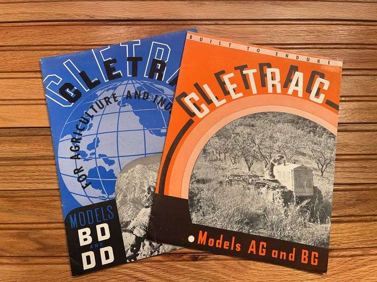 (2) Cletrac Crawler Sales Literature image