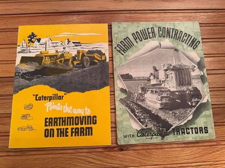 (2) Caterpillar Farm Sales Literature image