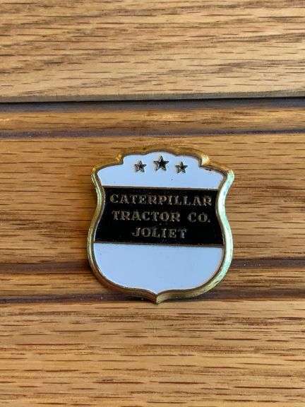 Caterpillar Tractor Co. Joliet Employee Badge image