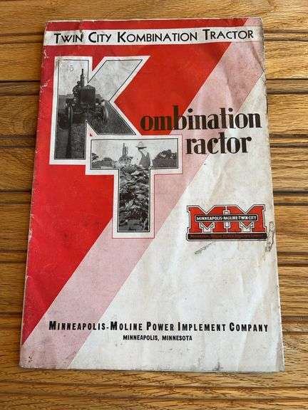 MM Twin City Kombination Tractor Sales Literature image