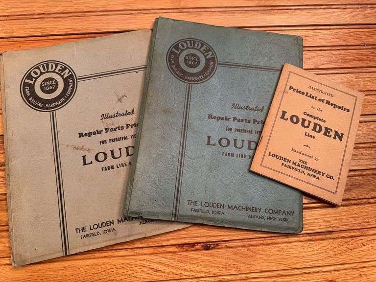 (3) Louden Parts Price List image