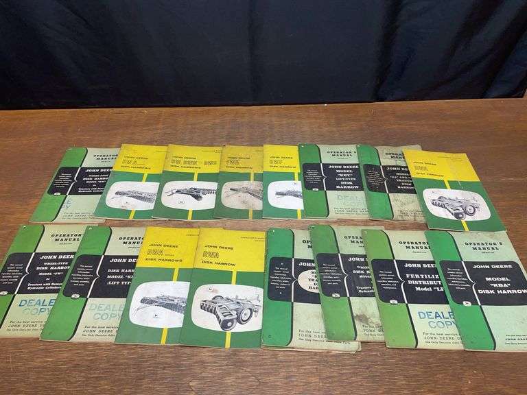 (16) John Deere Disk Manuals image
