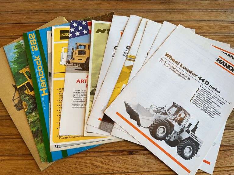 (15) Construction Equipment Sales Literature image