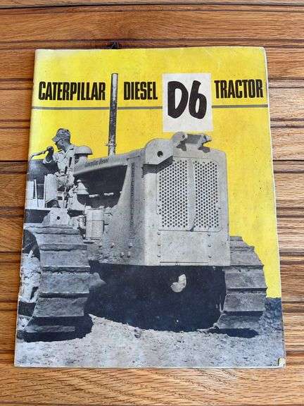 Caterpillar D6 Crawler Sales Literature image