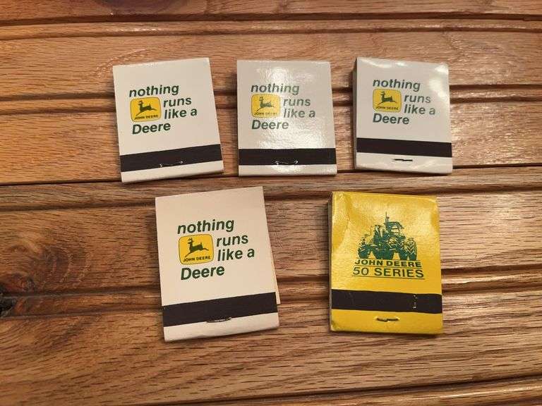 (5) John Deere Matchbooks image