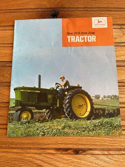 1965 John Deere 2510 Tractor Sales Literature image