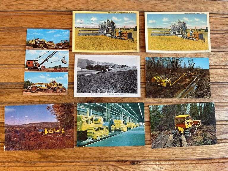 (8) Caterpillar Postcards image