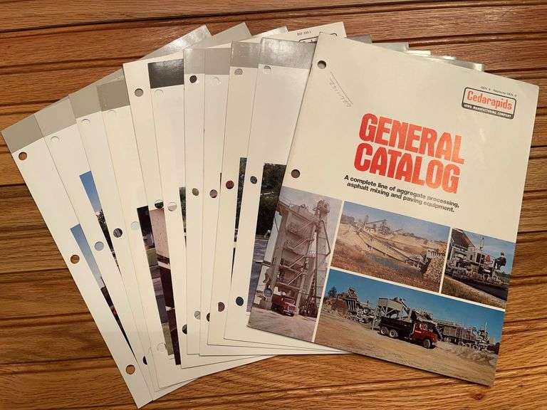 (11) Cedarapids Sales Literature image