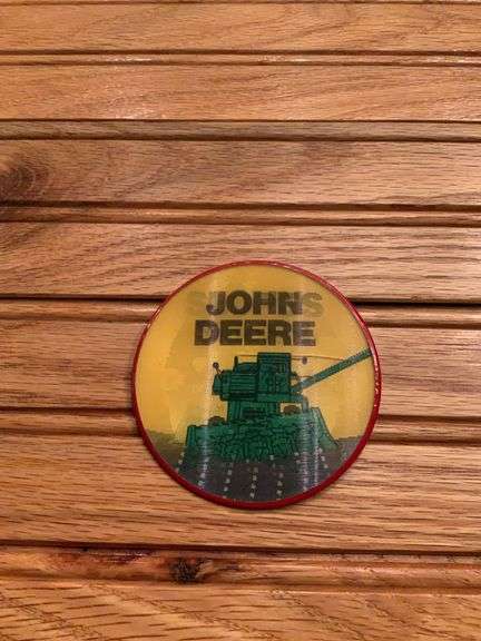 John Deere 6600 Side Hill Combine Hologram Button image