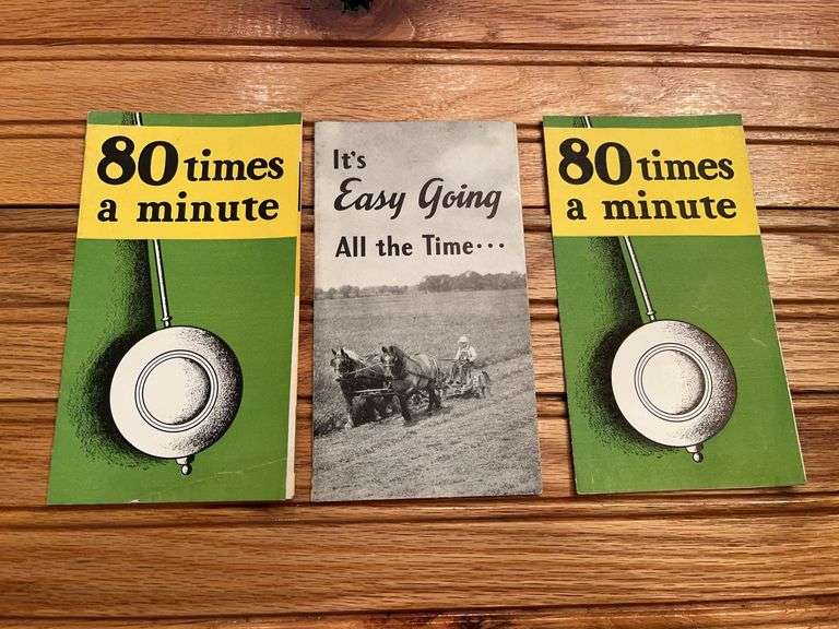 (3) John Deere Sales Literature image