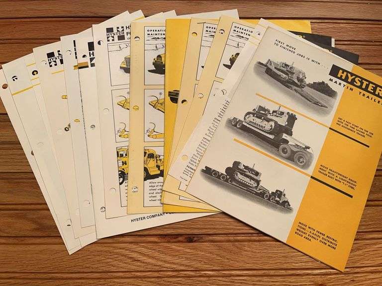 (13) Hyster Trailers Sales Literature image