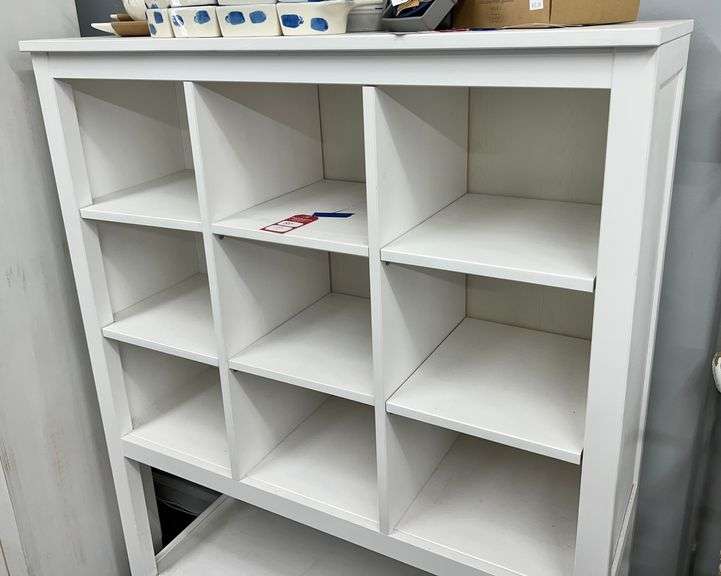 Store Fixtures - Ikea White Shelving Unit