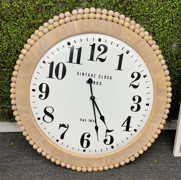 VIP Home Décor Beaded Clocks - New
