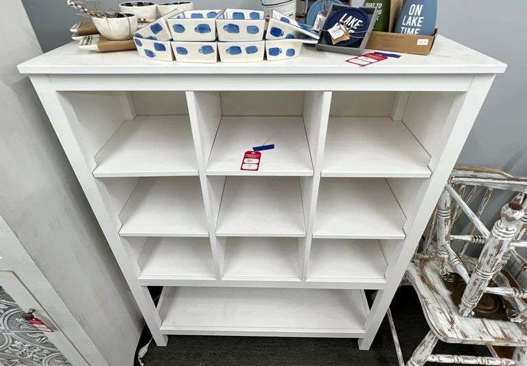 Store Fixtures - Ikea White Shelving Unit