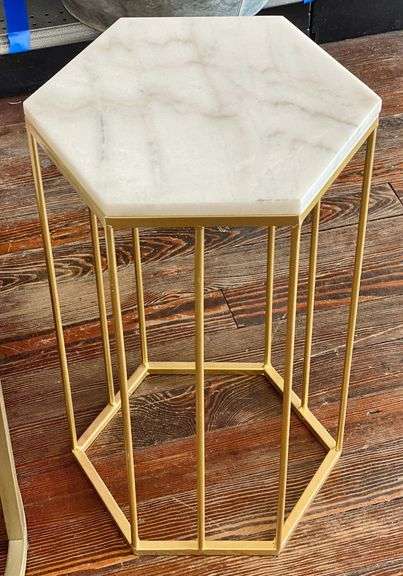 Store Fixtures - Marble Top End Tables