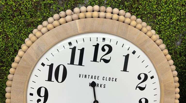 VIP Home Décor Beaded Clocks - New