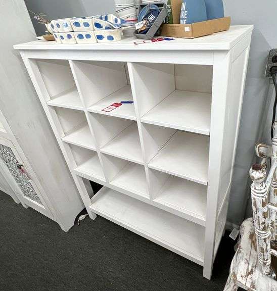 Store Fixtures - Ikea White Shelving Unit