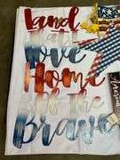 Home Décor - July 4th Seasonal Signs- New