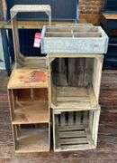 Store Fixtures - Antique Crates