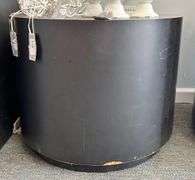 Store Fixtures - Black Round Risers