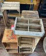 Store Fixtures - Antique Crates