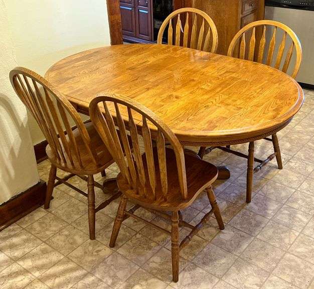 Oak Dining Room Suite
