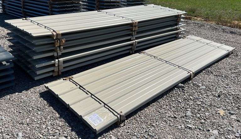 Niccor Stormshield 29 Gauge Metal Siding/Roofing, qty: 43 sheets, color: Light Stone image