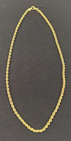 18K Gold Necklace image