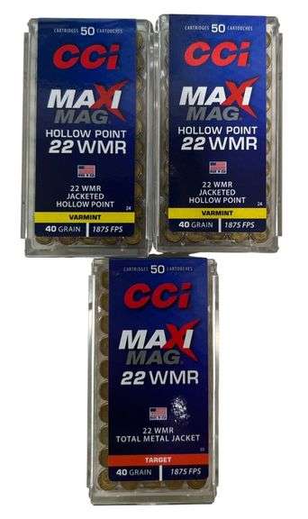 Cci .22 WMR 40 Gr Ammo image