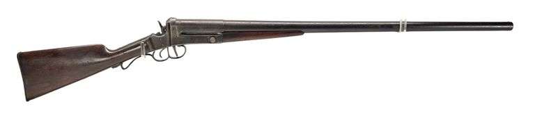 C.S. Shattuck 8 Ga Breechloading Shotgun Punt Gun image