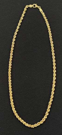 18K Gold Necklace image