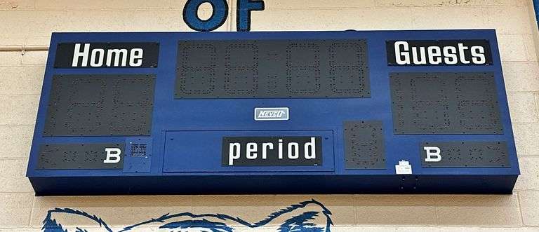 Nevco LED Gymnasium Scoreboard image