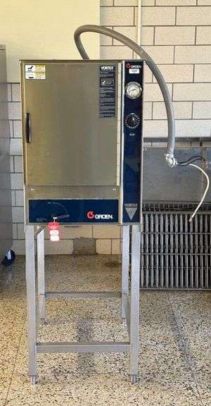 Groen Vortex BRC-6E Commercial Stainless Steel Connectionless Streamer image