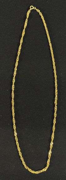 14K Gold Necklace image