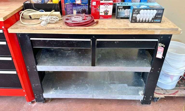 Shop 54" Workbench on Casters image