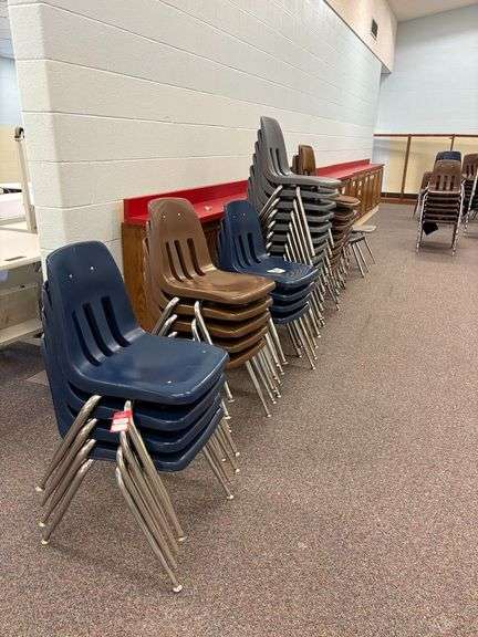 Classroom Stackable Chairs, Tables & Display Boards image