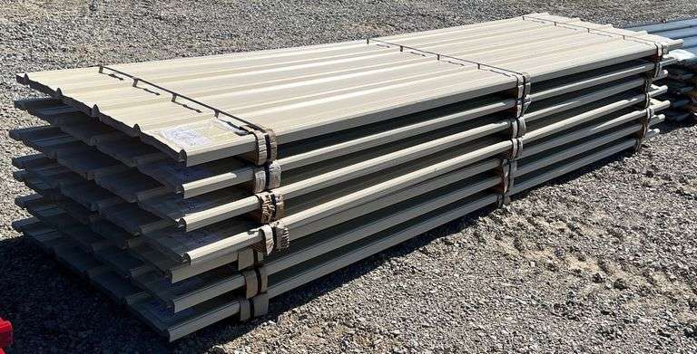 Niccor Stormshield 29 Gauge Metal Siding/Roofing, qty: 33 sheets, color: Ivory image