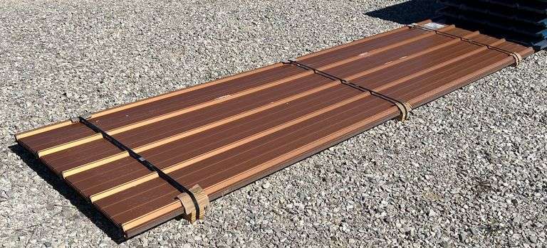 Niccor Stormshield 29 Gauge Metal Siding/Roofing, qty: 33 sheets, color: Copper image