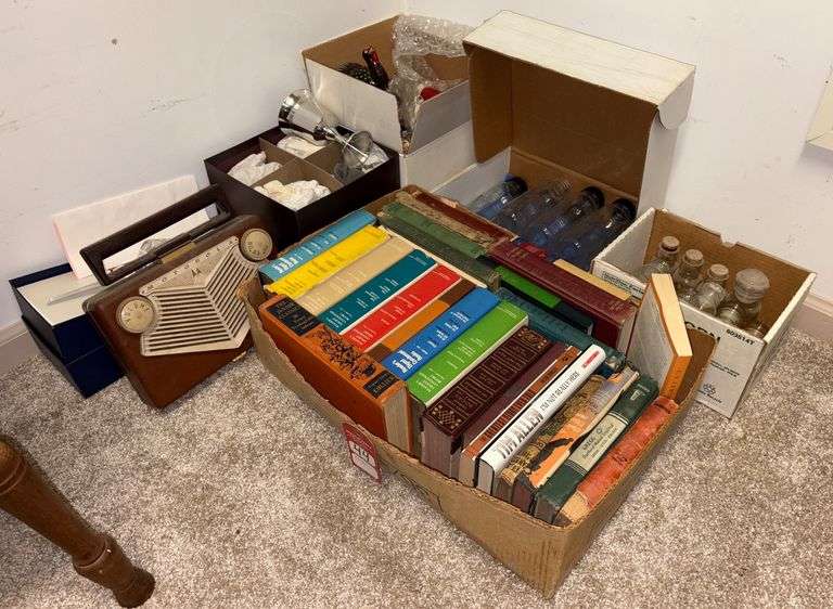 Glassware, Books, Salt & Pepper Shakers image