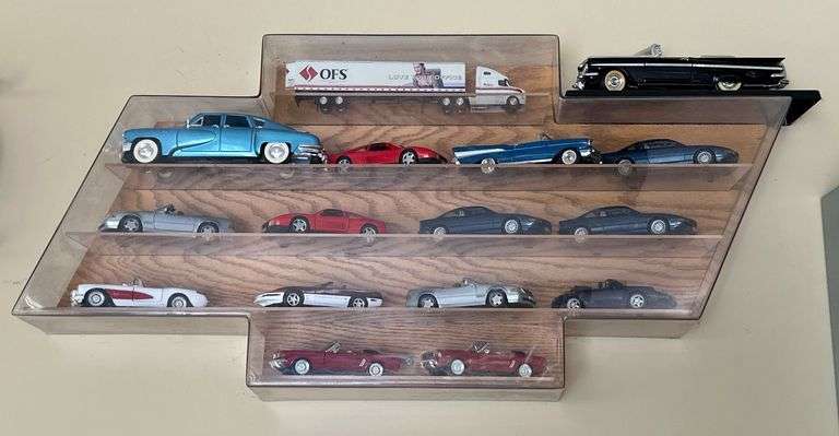 Plastic Chevy Display & Die-cast Cars image