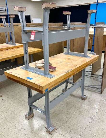 Butcherblock Style Classroom Tables image