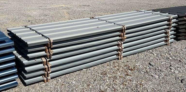 Niccor Stormshield 29 Gauge Metal Siding/Roofing, qty: 42 sheets, color: Ash Gray image