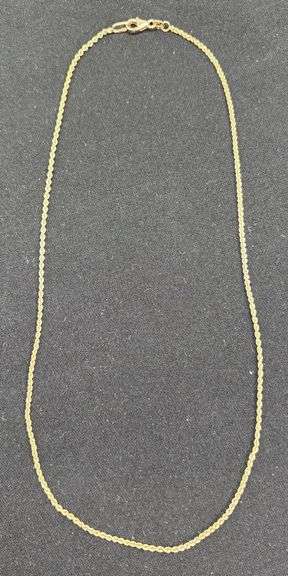 14K Gold Necklace image