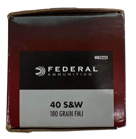 Federal .40 S&W 180 Gr Ammo image