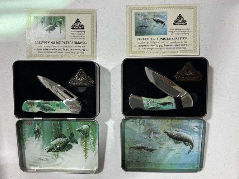 Walleye & Crappie Themed Knife Displays image