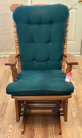 Wooden High Back Glider image