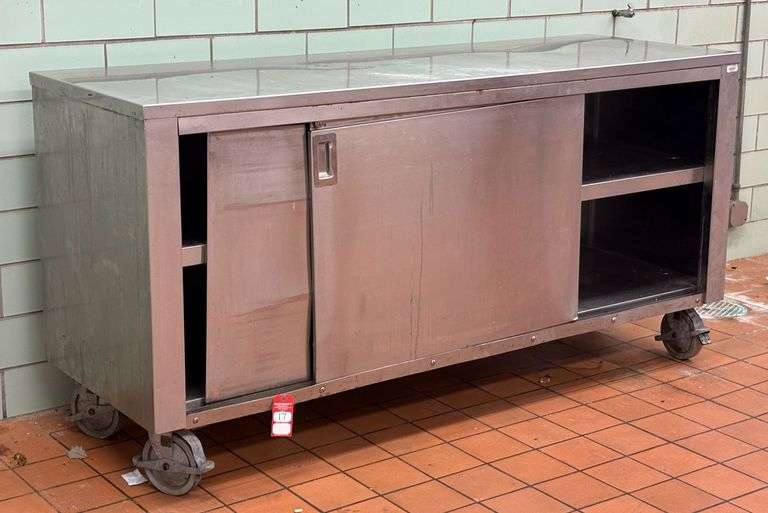 Stainless Steel Commercial Prep Cart image